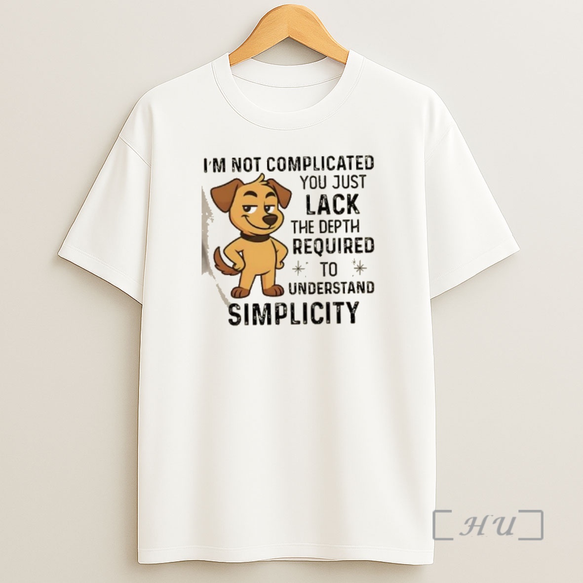 Officials Dog Im Not Complicated You Just Lack The Depth Required To Understand Simplicity Premium Shirt Sweatshirt Tee