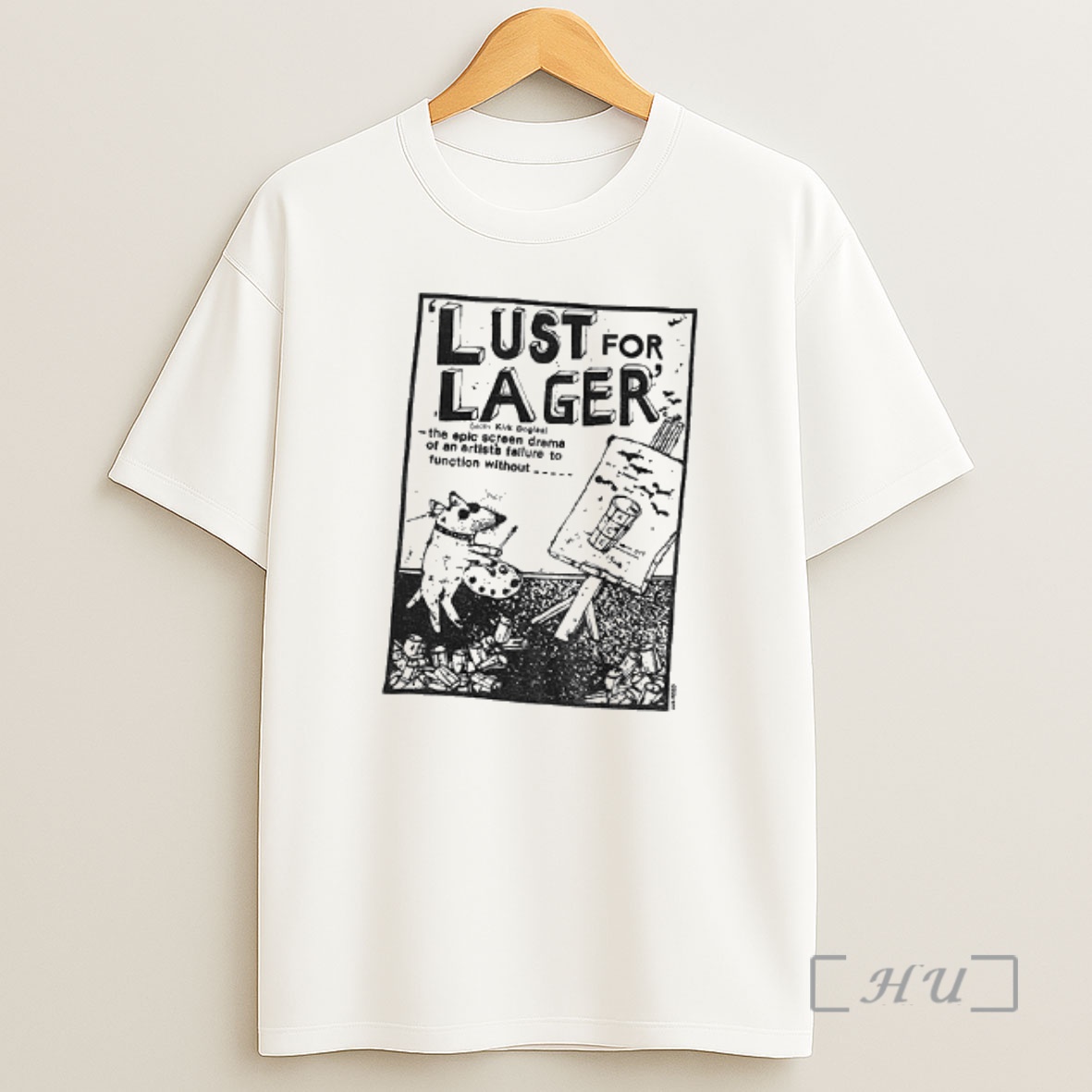 Officials Dog Lust For Lager The Epic Screen Drama Of An Artists Failure To Vintage Premium Shirt Sweatshirt Tee
