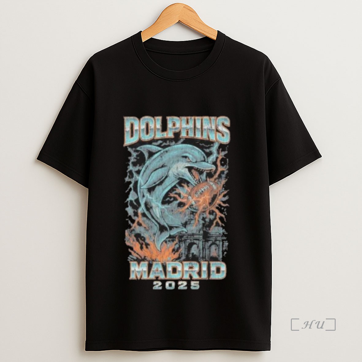 Officials Dolphins Football X Madrid 2025 Vintage Distressed Premium Shirt Sweatshirt Tee