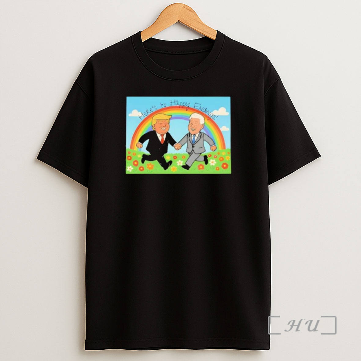 Officials Donald Trump Bill Clinton Happy Ending Premium Shirt Sweatshirt Tee