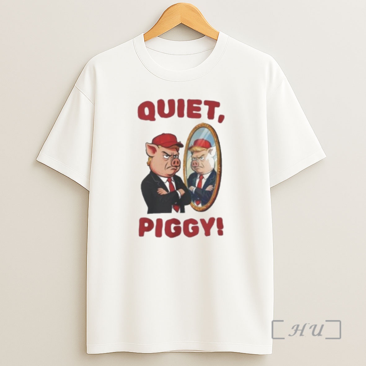 Officials Donald Trump Quiet Piggy Meme Premium Shirt Sweatshirt Tee