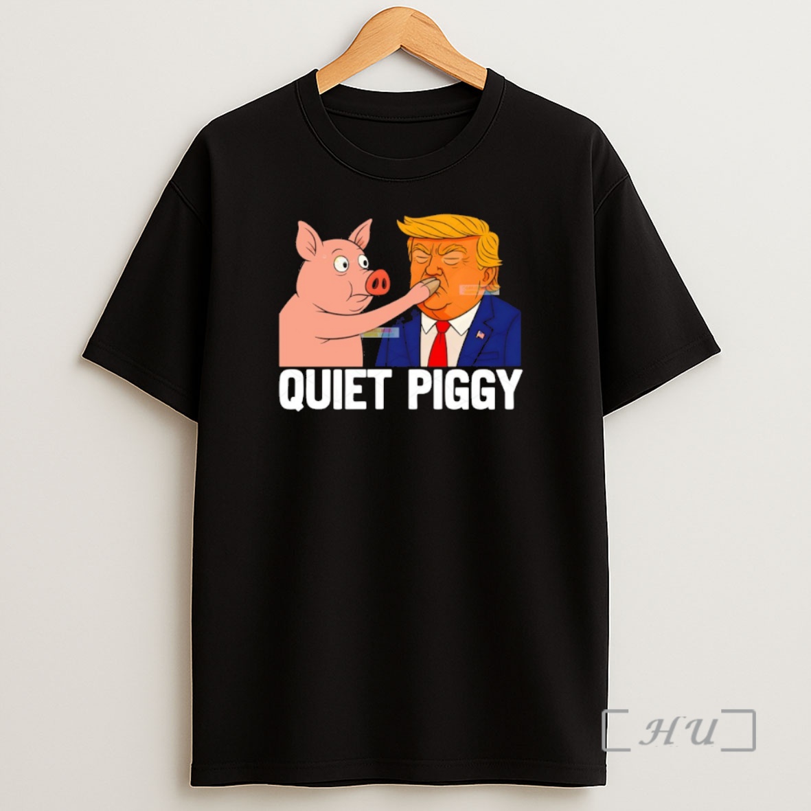 Officials Donald Trump Quiet Piggy Anti Trump Democrat Liberal Republican Premium Shirt Sweatshirt Tee