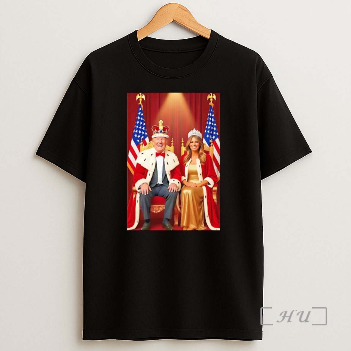 Officials Donald Trump And Melania Trump King And Queen Premium Shirt Sweatshirt Tee