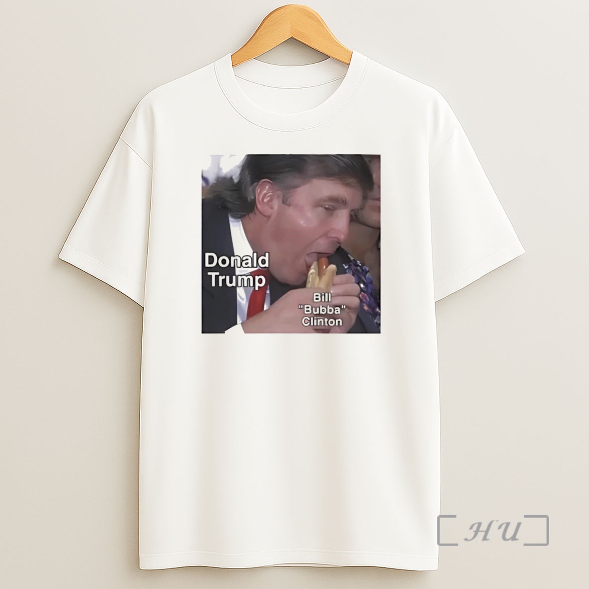 Officials Donald Trump Eating Bill Bubba Clinton Premium Shirt Sweatshirt Tee