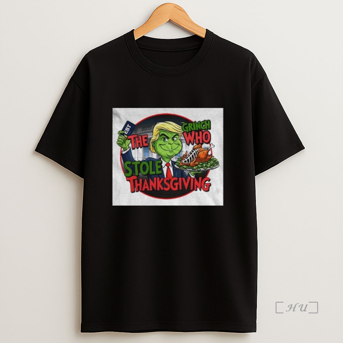 Officials Donald Trump The Grinch Who Stole Thanksgiving Premium Shirt Sweatshirt Tee