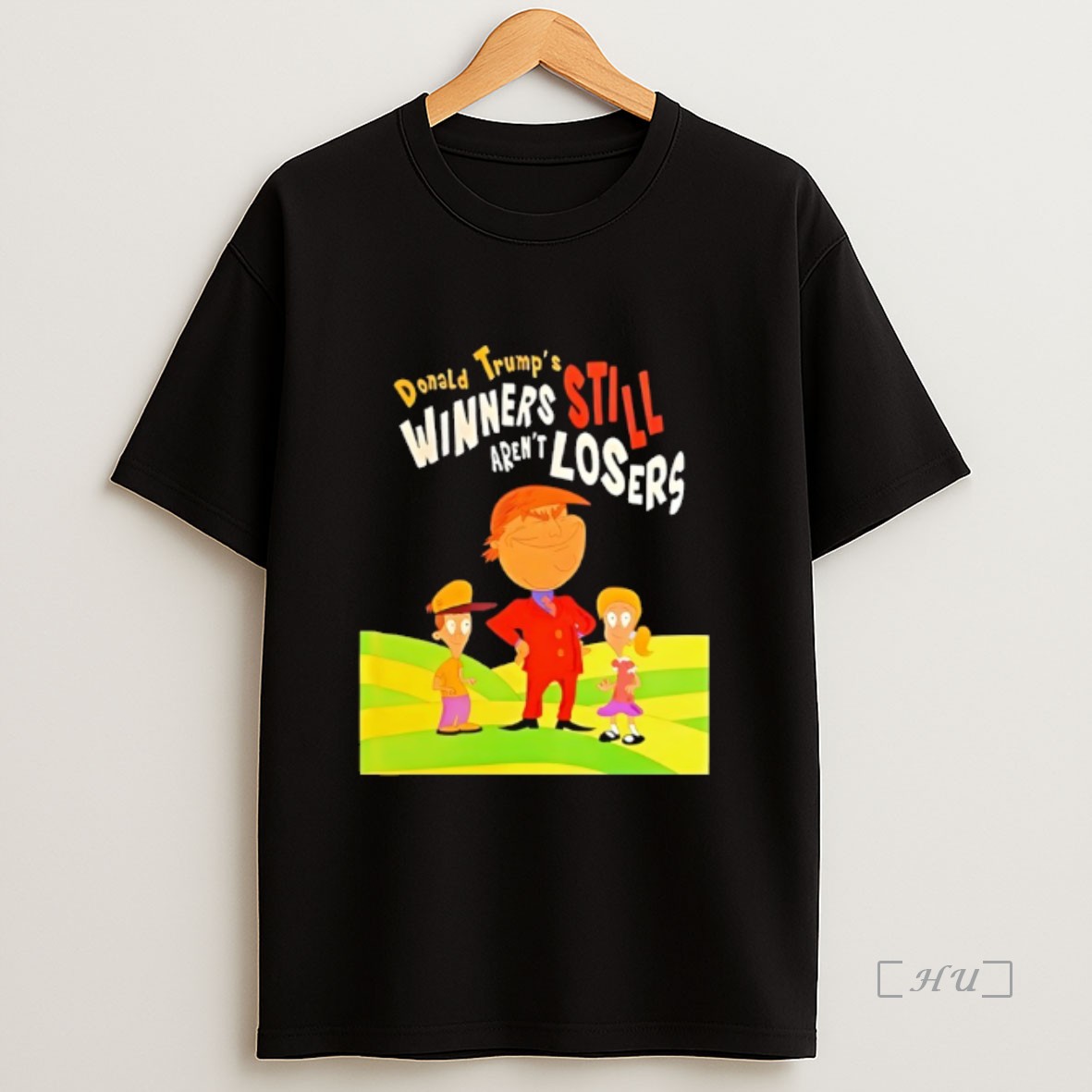 Officials Donald Trumps Winners Still Arent Losers Caricature Funny Premium Shirt Sweatshirt Tee