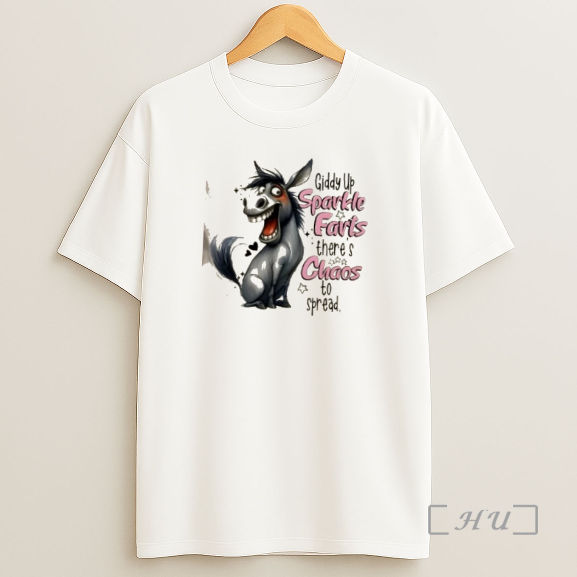 Officials Donkey Giddy Up Sparkle Farts Theres Chaos To Spread Premium Shirt Sweatshirt Tee