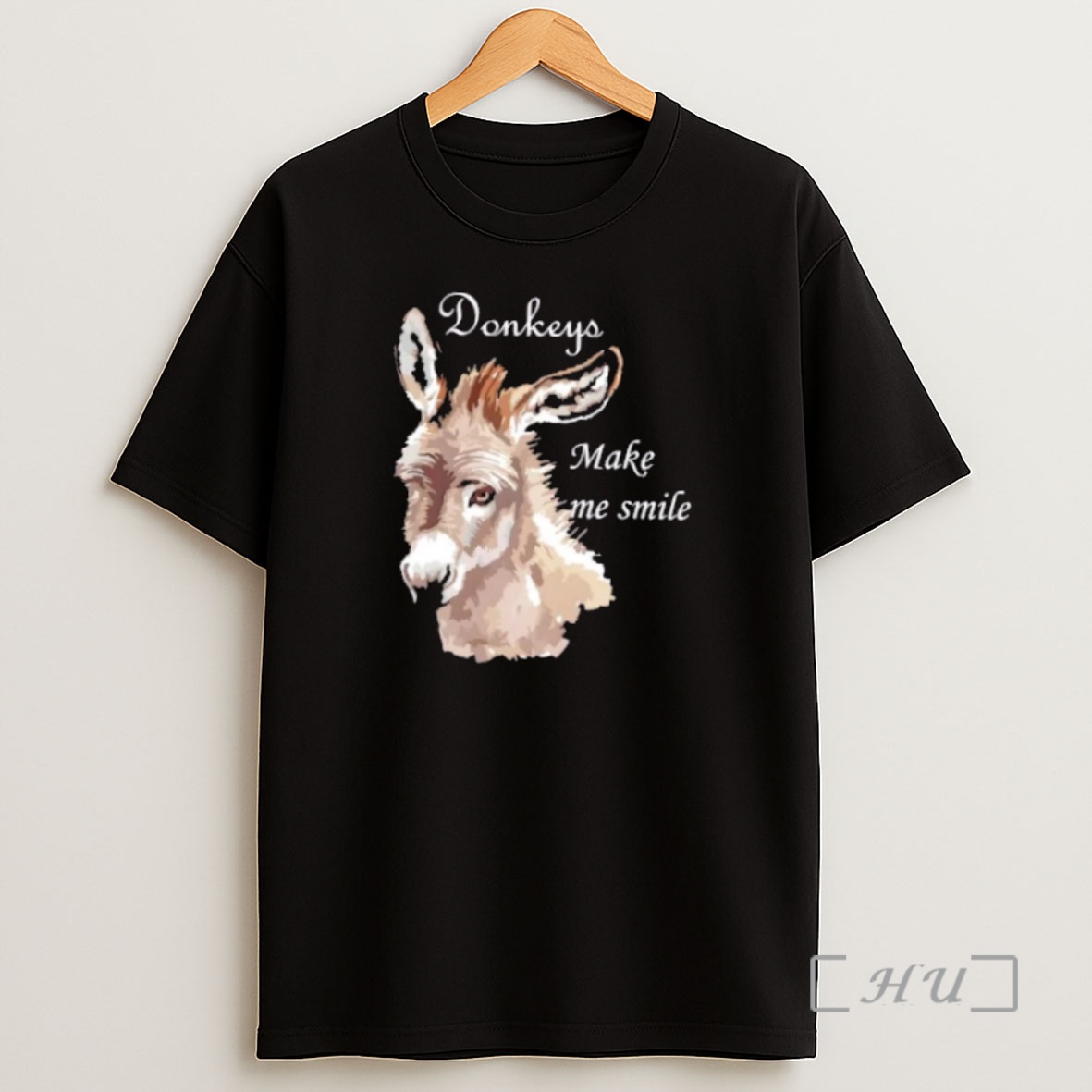 Officials Donkeys Make Me Smile Cute Miniature Donkey Mini Donkey Gift Premium Shirt Sweatshirt Tee