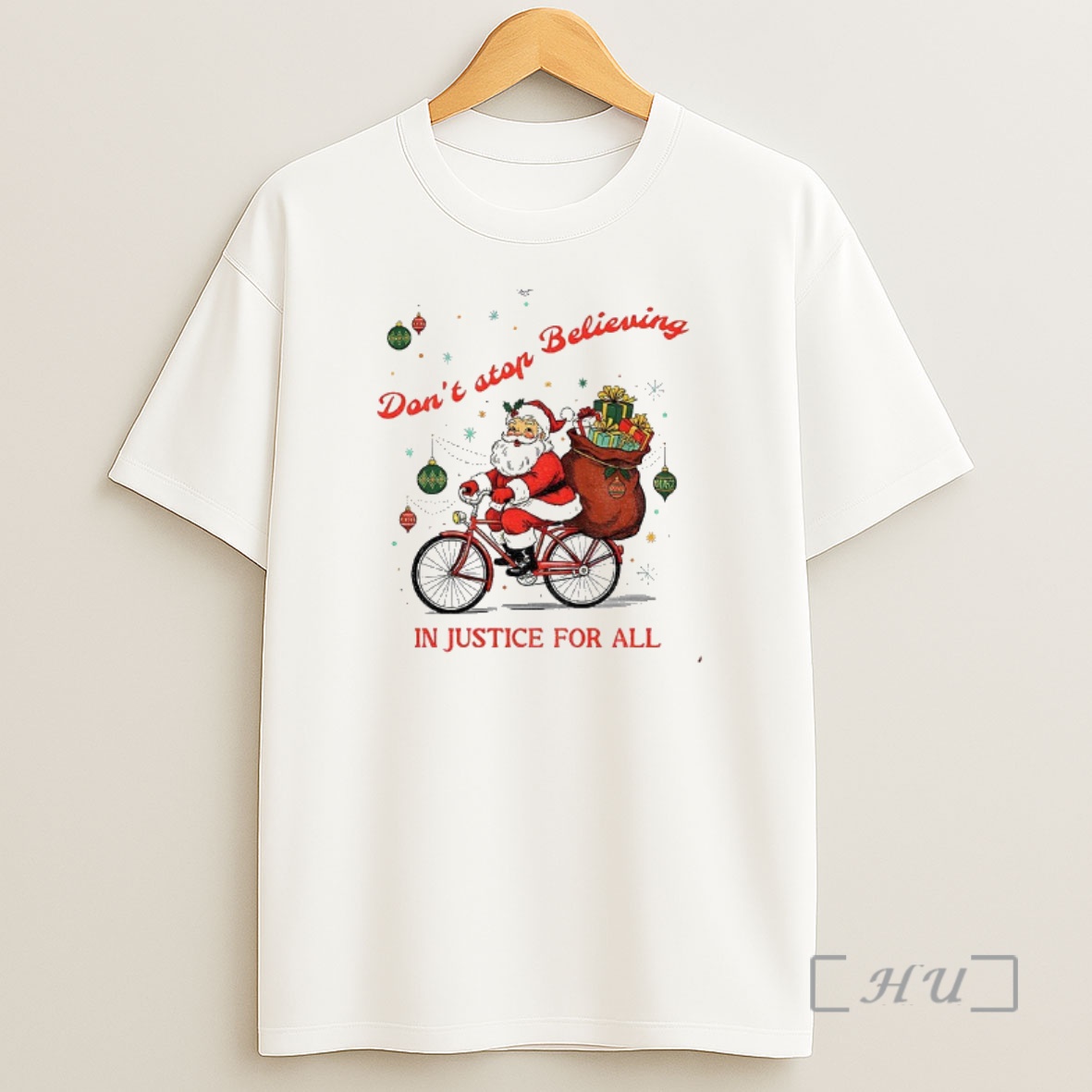 Officials Dont Stop Believing In Justice For All Santa Christmas 2025 Premium Shirt Sweatshirt Tee