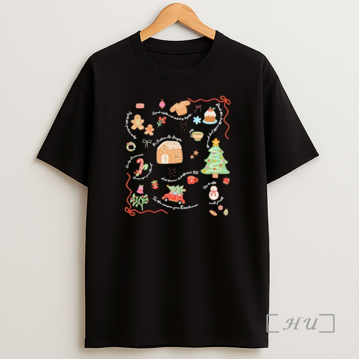 Officials Doodle Liberal Values Holiday Subtle Anti Trump Christmas Premium Shirt Sweatshirt Tee