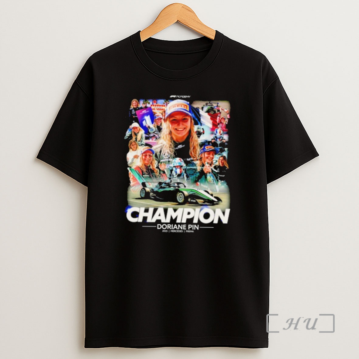 Officials Doriane Pin 2025 F1 Academy Champions Premium Shirt Sweatshirt Tee