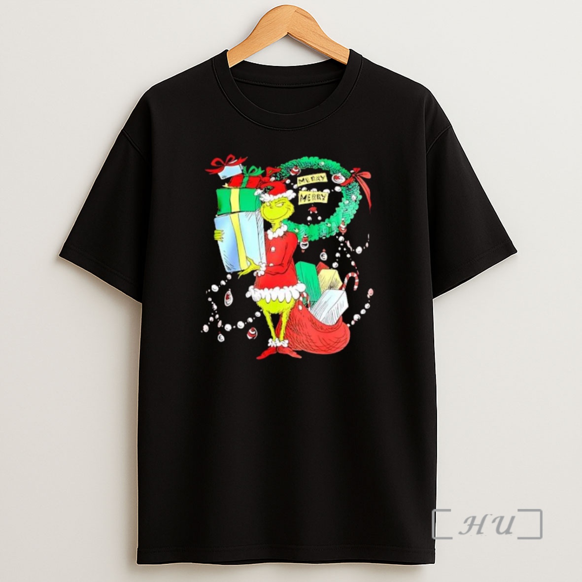 Officials Dr Seuss The Grinch Merry Merry Christmas 2025 Premium Shirt Sweatshirt Tee
