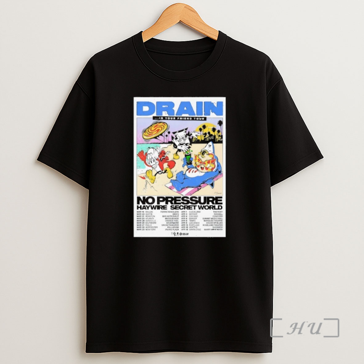 Officials Drain Is Your Friend Tour 2026 Premium Shirt Sweatshirt Tee