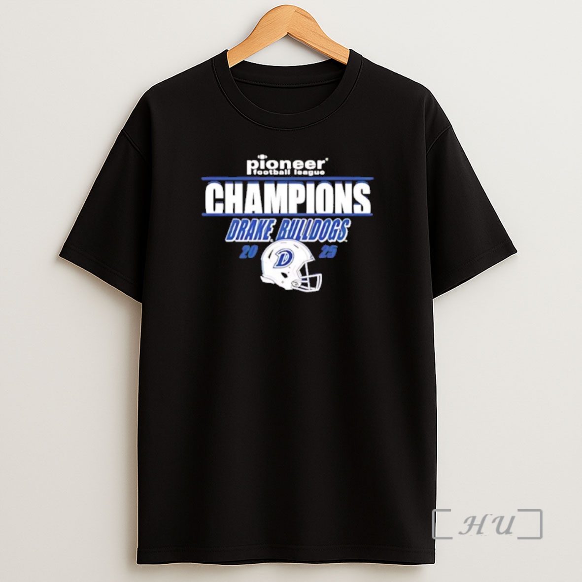 Officials Drake Bulldogs 2025 Pfl Champions Helmets Premium Shirt Sweatshirt Tee