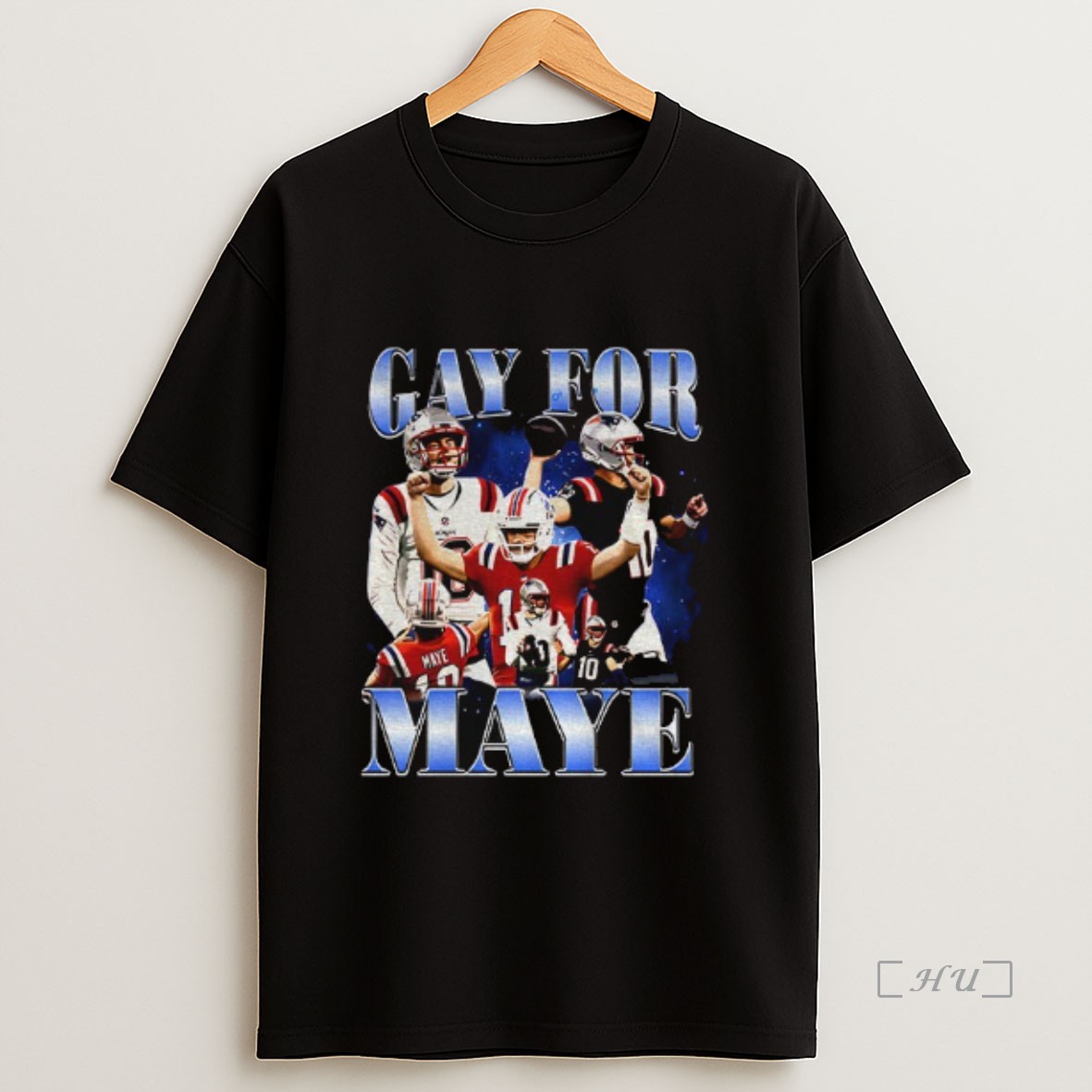 Officials Drake Maye New England Patriots Nfl Gay For Maye Graphic Premium Shirt Sweatshirt Tee