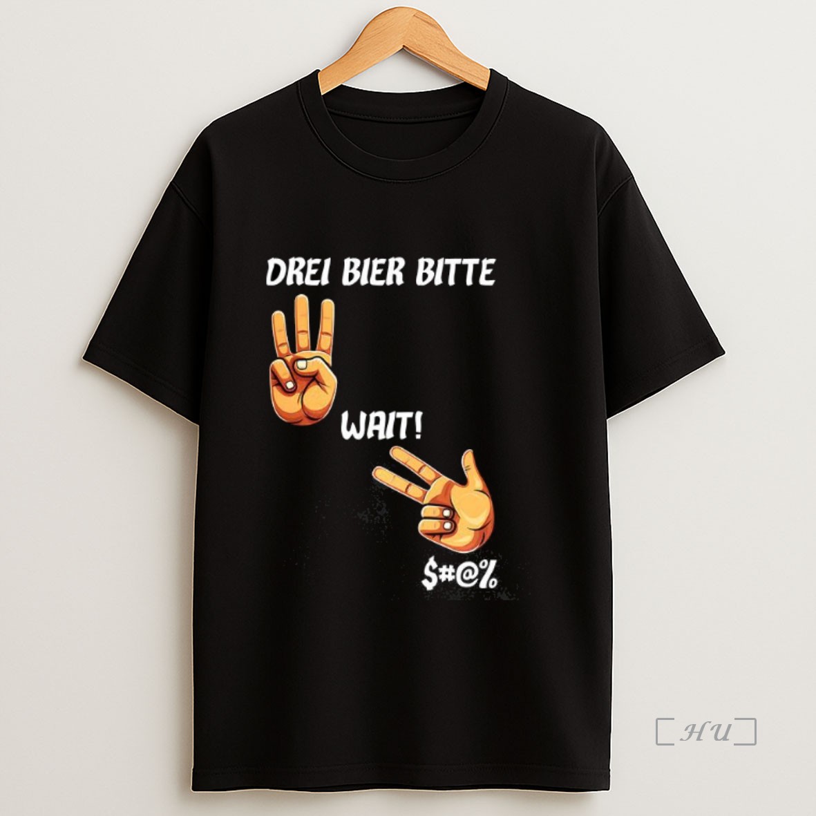 Officials Drei Bier Bitte 3 Wait 3 Beers Premium Shirt Sweatshirt Tee