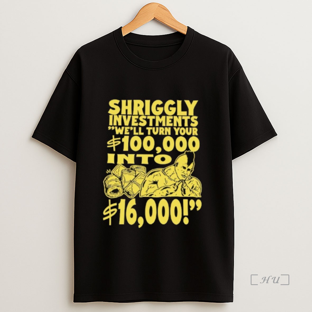 Officials Dropout Tv Shriggly Investments Absurd Finance Serious Premium Shirt Sweatshirt Tee