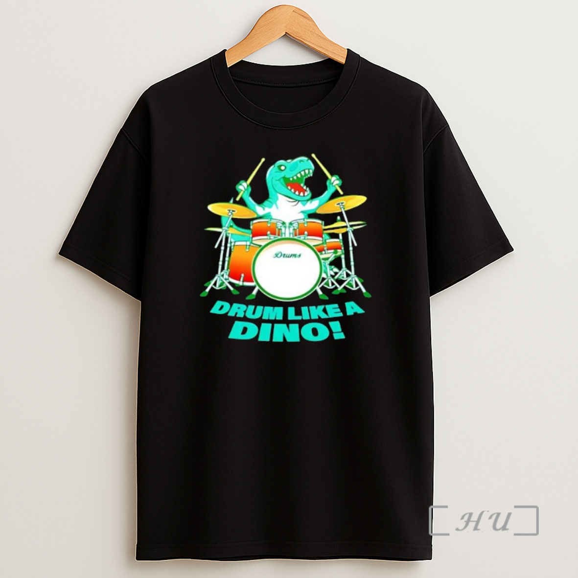 Officials Drumming Soul T Rex Drum Like A Dino Premium Shirt Sweatshirt Tee