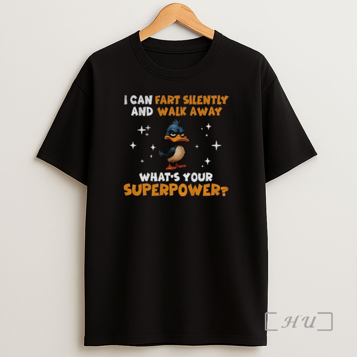 Officials Duck I Can Fart Silently And Walk Away Whats Your Superpower Premium Shirt Sweatshirt Tee