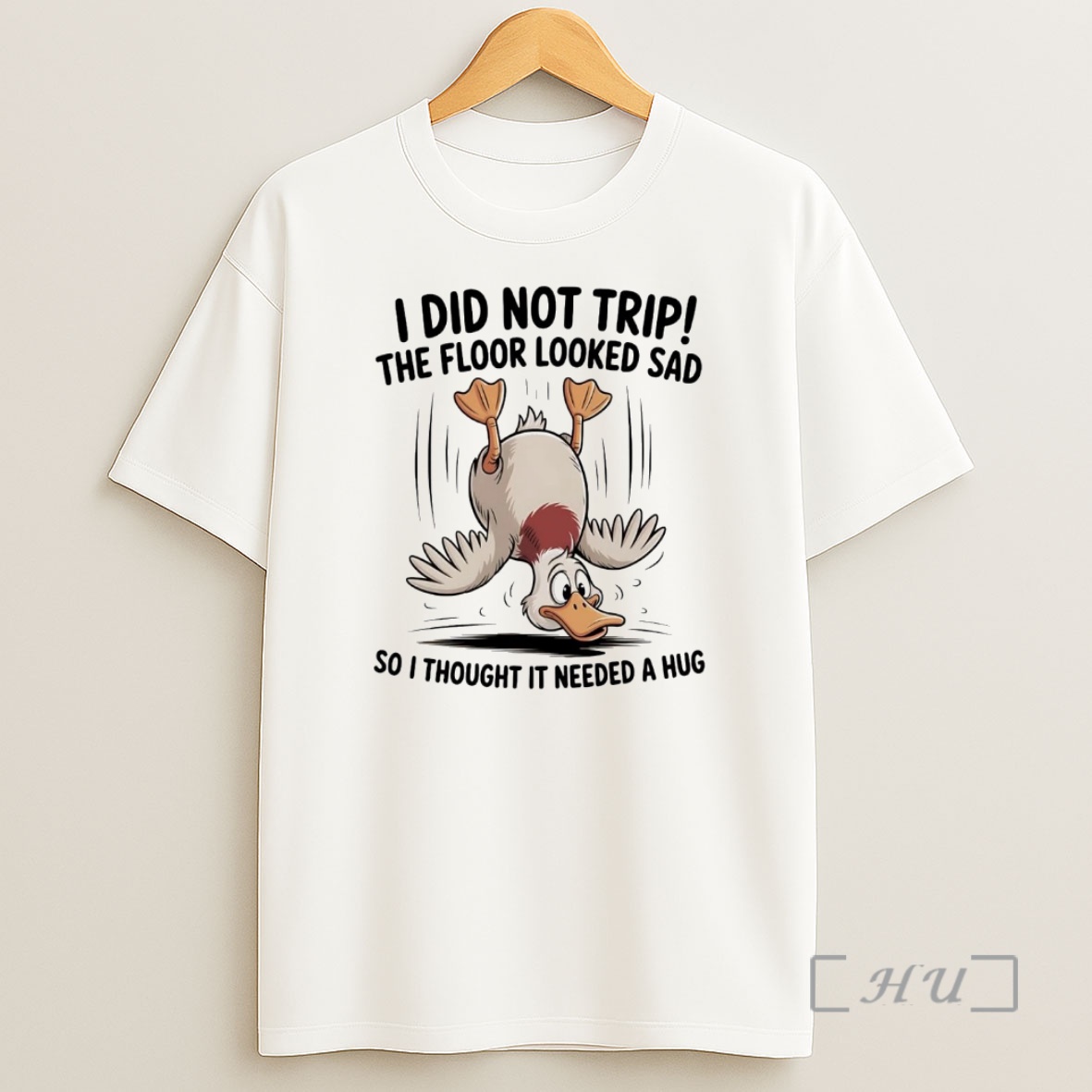 Officials Duck I Did Not Trip The Floor Looked Sad Premium Shirt Sweatshirt Tee