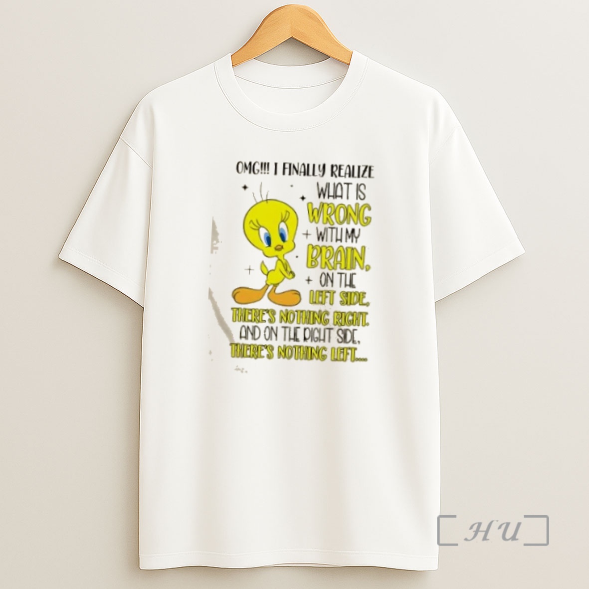 Officials Duck Omg I Finally Realize What Is Wrong With My Brain Premium Shirt Sweatshirt Tee