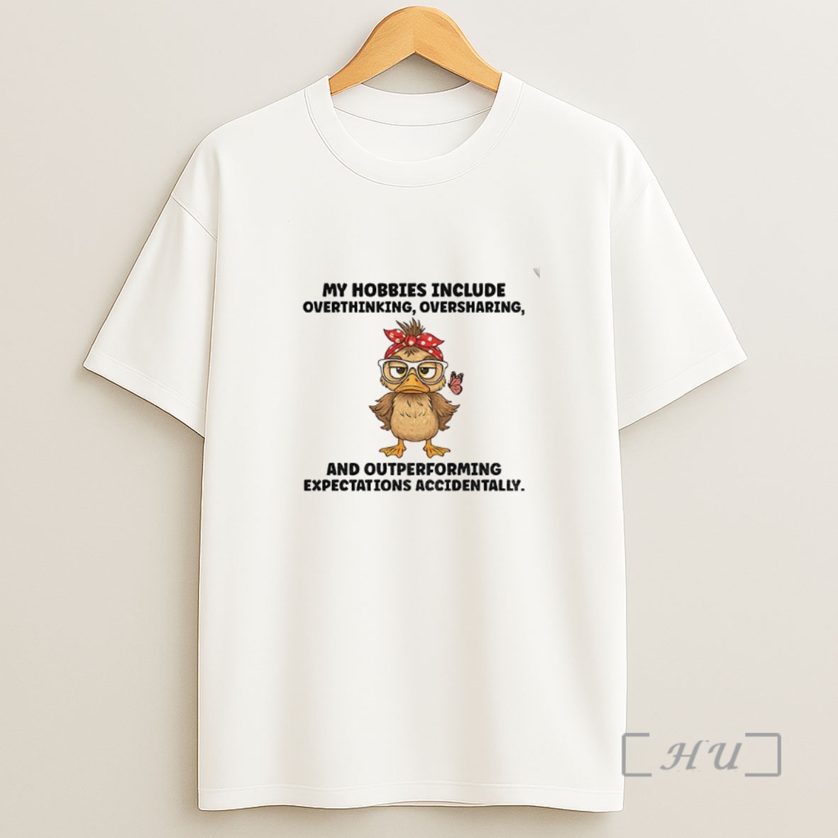 Officials Duck My Hobbies Include Overthinking Oversharing And Outperforming Premium Shirt Sweatshirt Tee