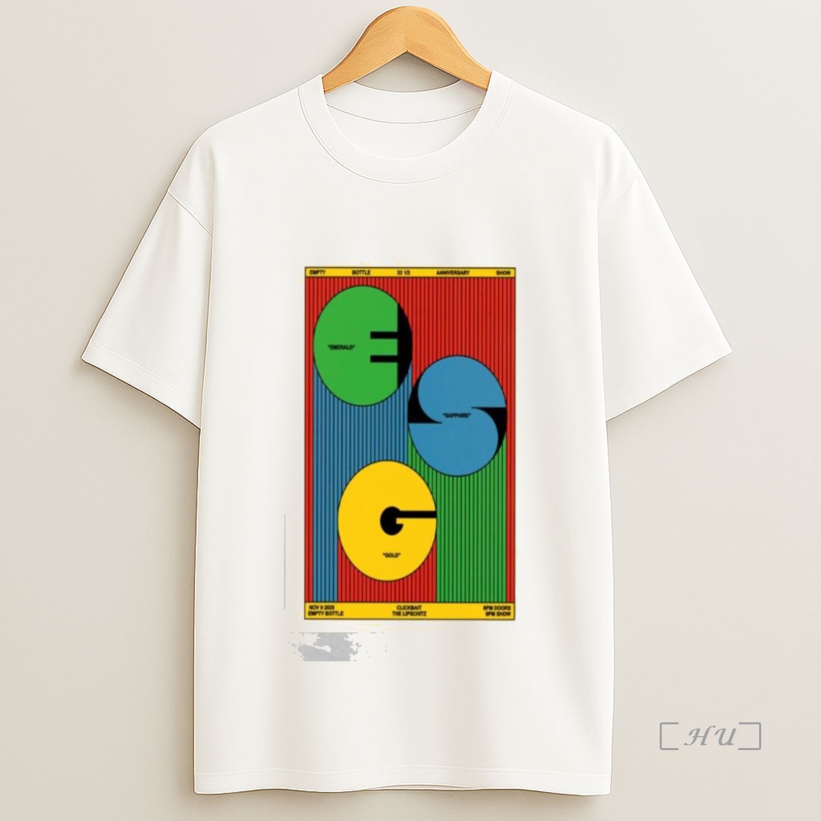 Officials Esg Band Empty Bottle November 9 2025 Chicago Il Concert Premium Shirt Sweatshirt Tee