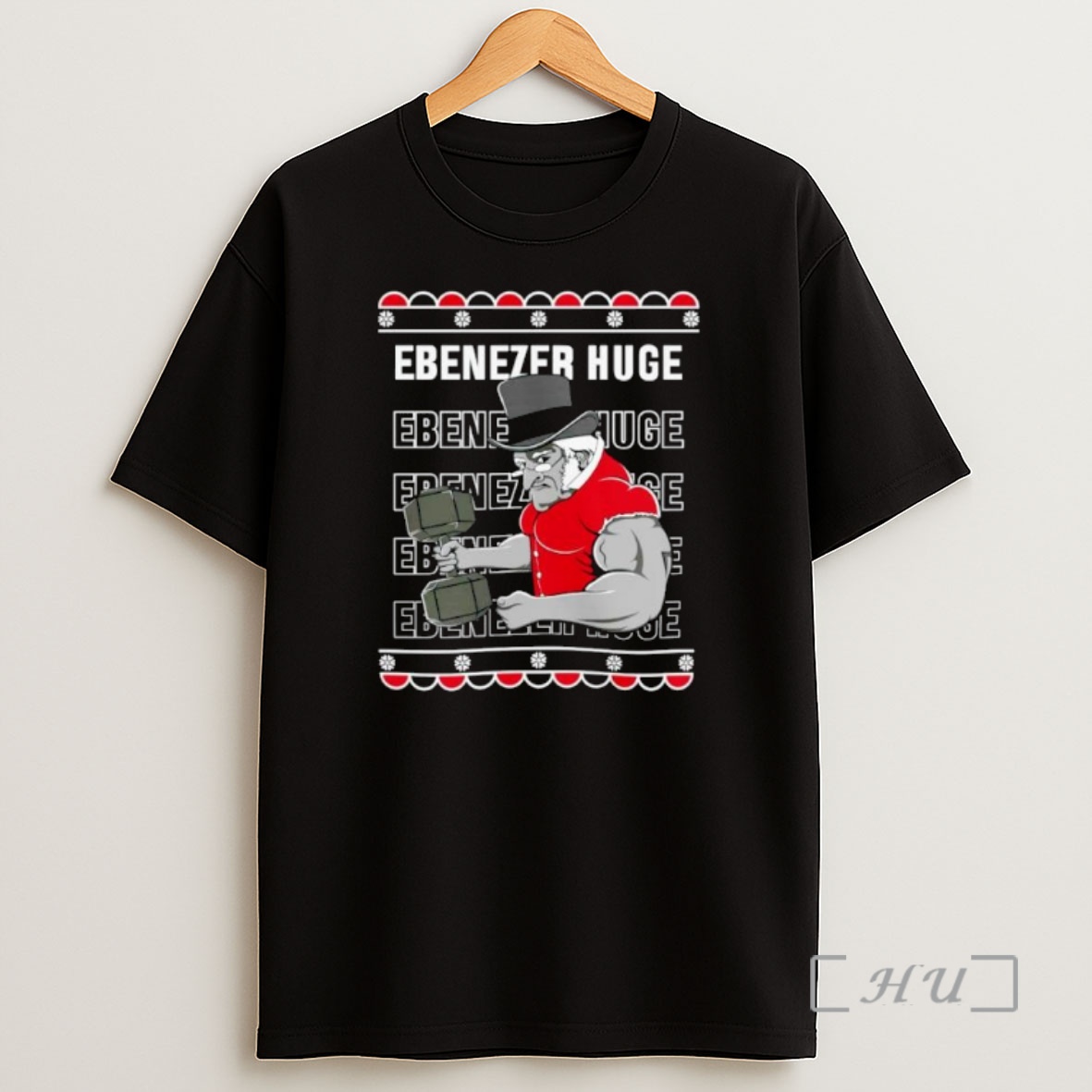 Officials Ebenezer Huge Ugly Christmas Ornaments Premium Shirt Sweatshirt Tee