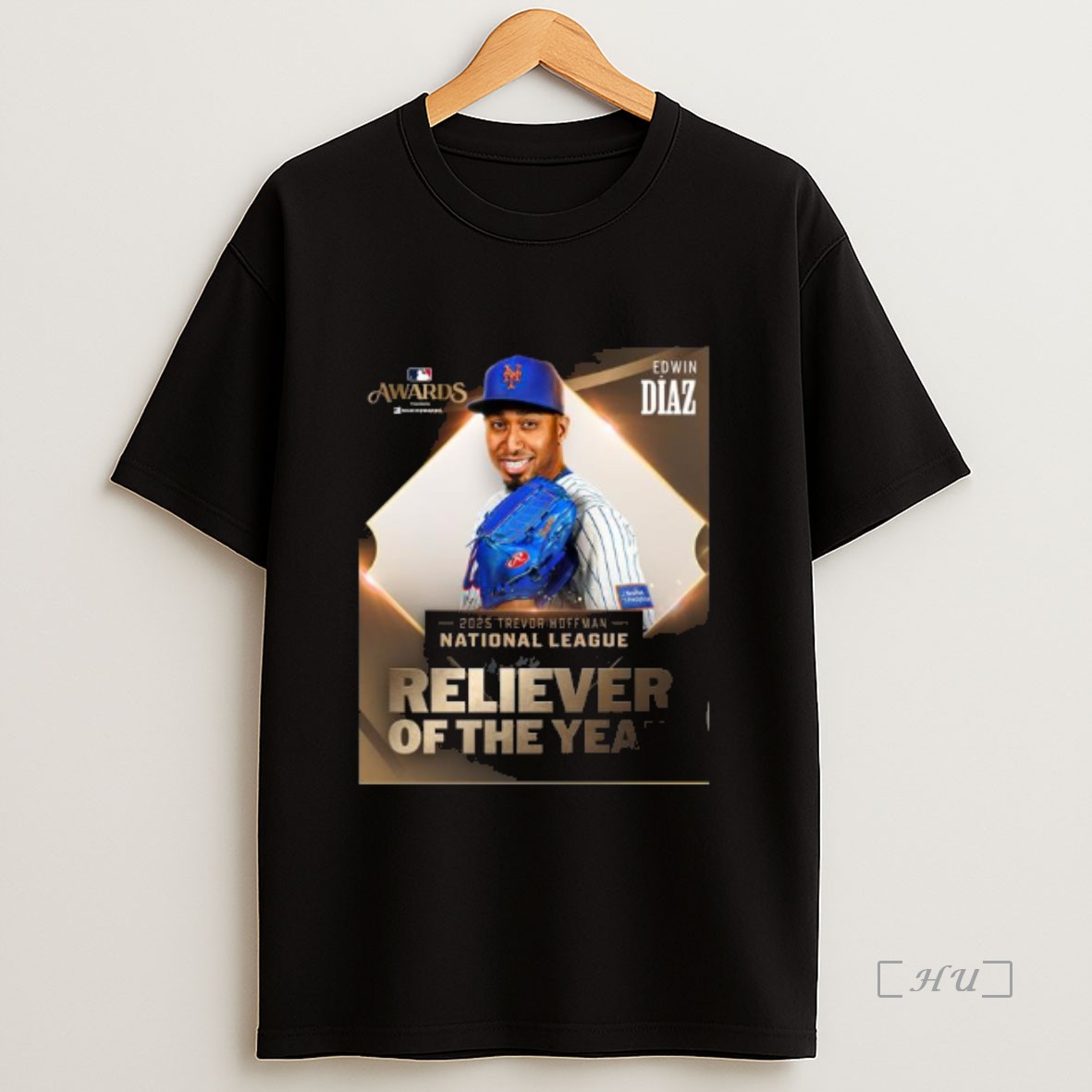 Officials Edwin Diaz 2025 Nl Reliever Of The Year Premium Shirt Sweatshirt Tee