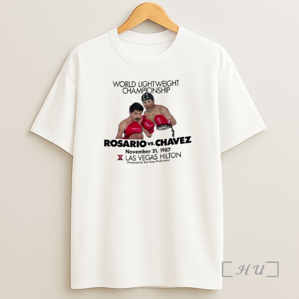 Officials Edwin Rosario And Julio Cesar Chavez World Lightweight Championship Las Vegas Hilton Premium Shirt Sweatshirt Tee