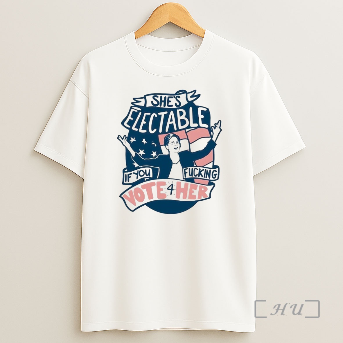 Officials Elizabeth Warren Shes Electable If You Fucking Vote For Her Premium Shirt Sweatshirt Tee
