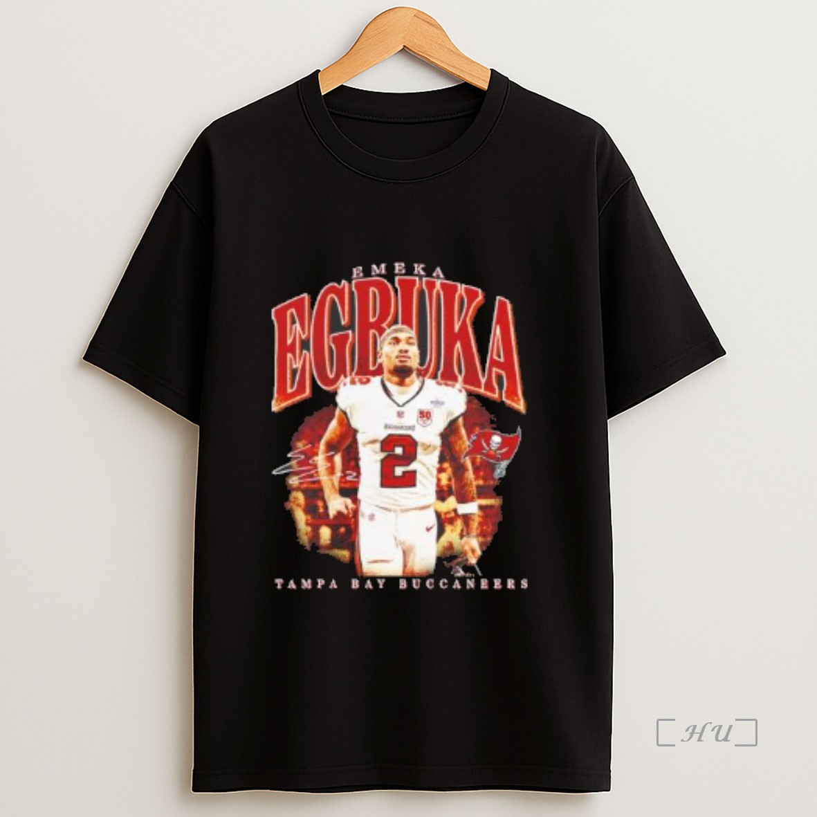 Officials Emeka Egbuka Tampa Bay Buccaneers Big Tall Player Hype Premium Shirt Sweatshirt Tee