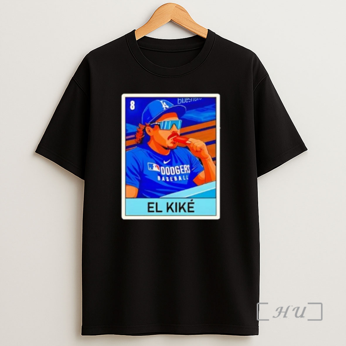 Officials Enrique Hernandez El Kike Los Angeles Dodgers Card Premium Shirt Sweatshirt Tee