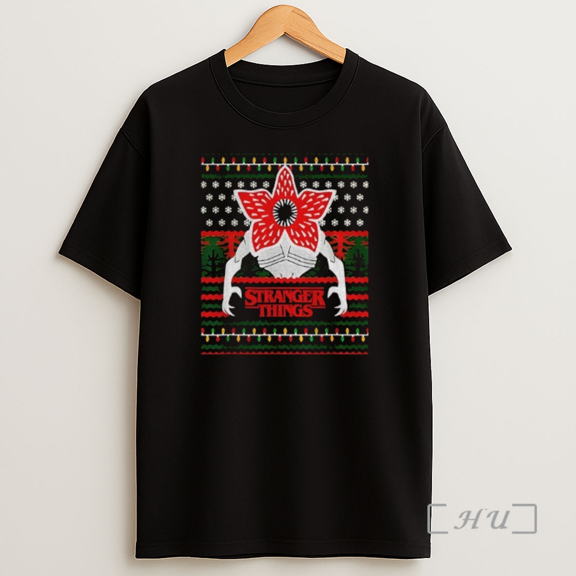 Officials Epic Demogorgon Stranger Things Merry Christmas Premium Shirt Sweatshirt Tee