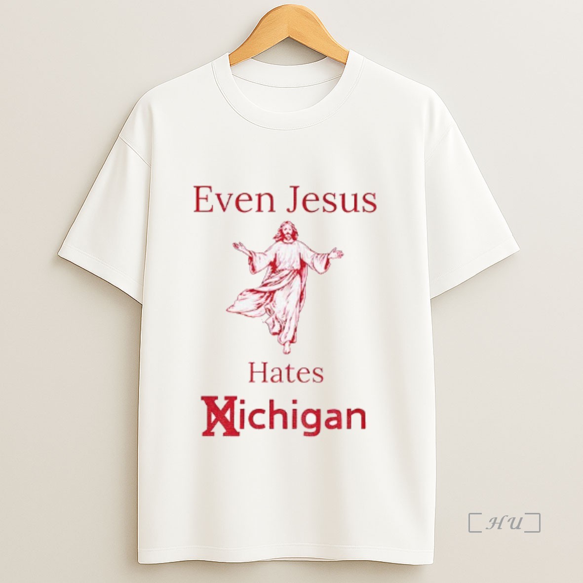 Officials Even Jesus Hates Michigan Osu Ohio State Buckeyes Football Premium Shirt Sweatshirt Tee