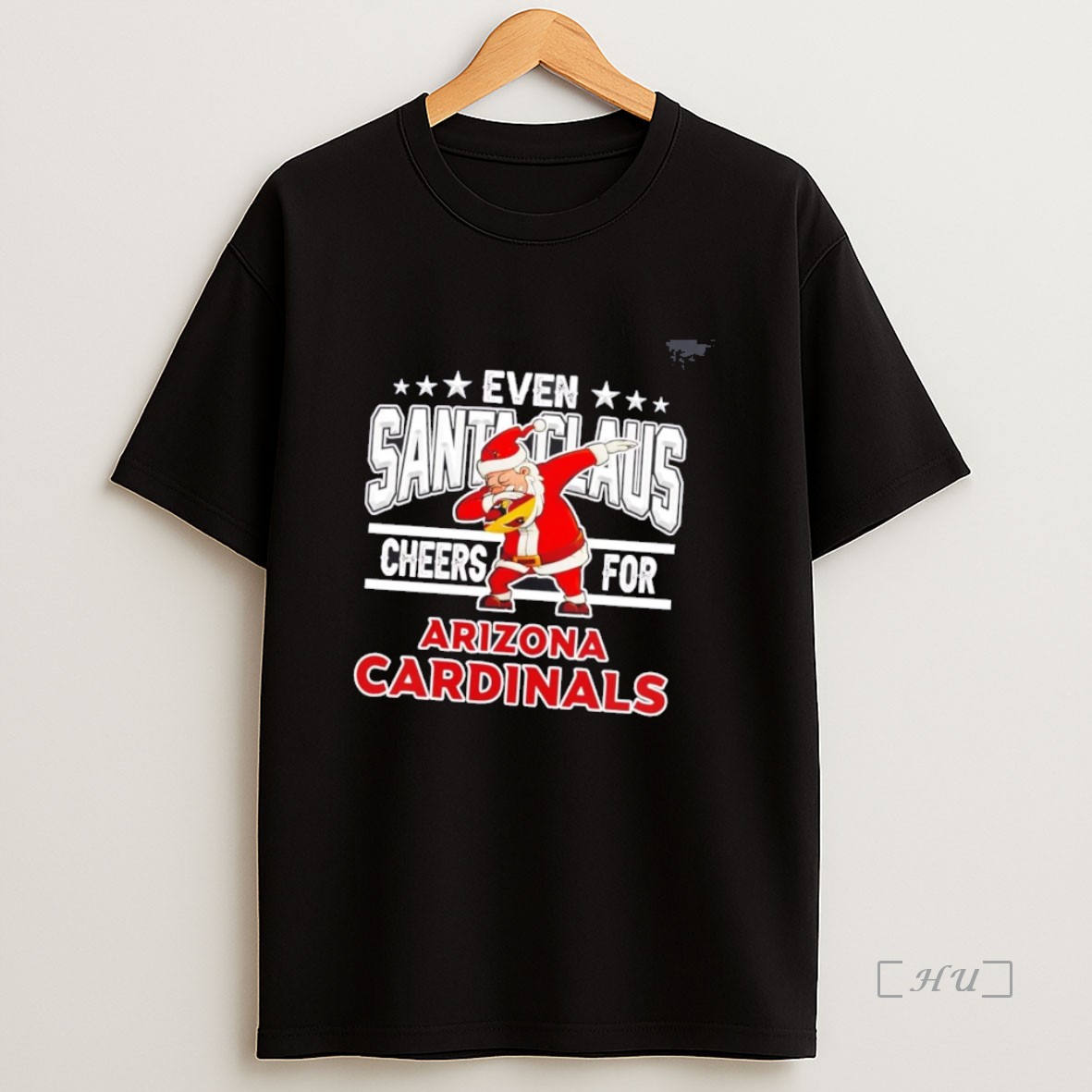 Officials Even Santa Claus Cheers For Arizona Cardinals Christmas Premium Shirt Sweatshirt Tee
