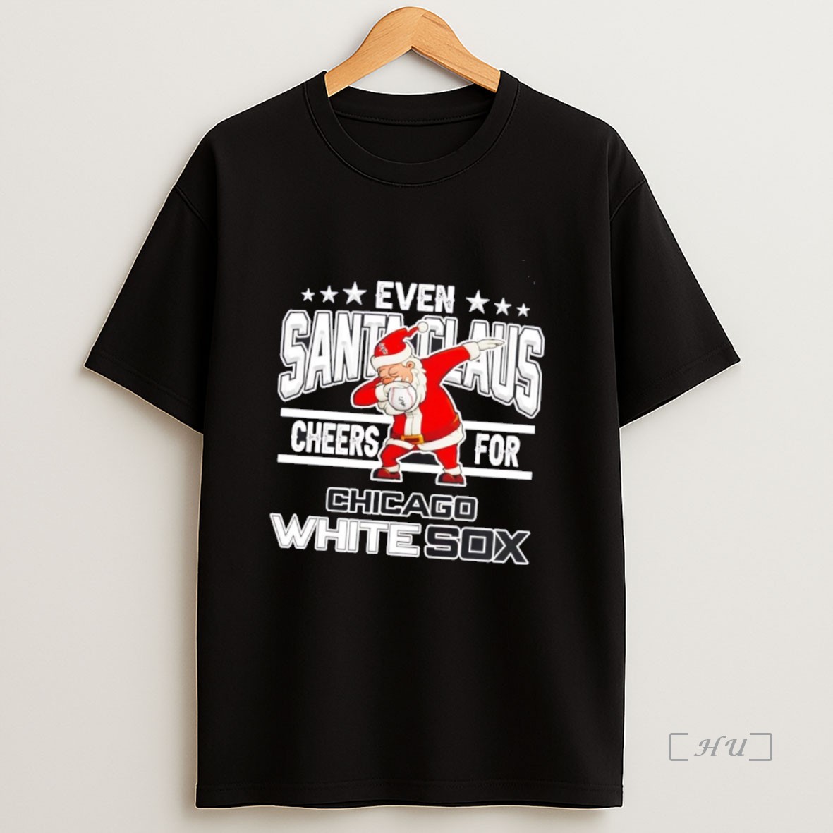 Officials Even Santa Claus Cheers For Chicago White Sox Christmas Premium Shirt Sweatshirt Tee