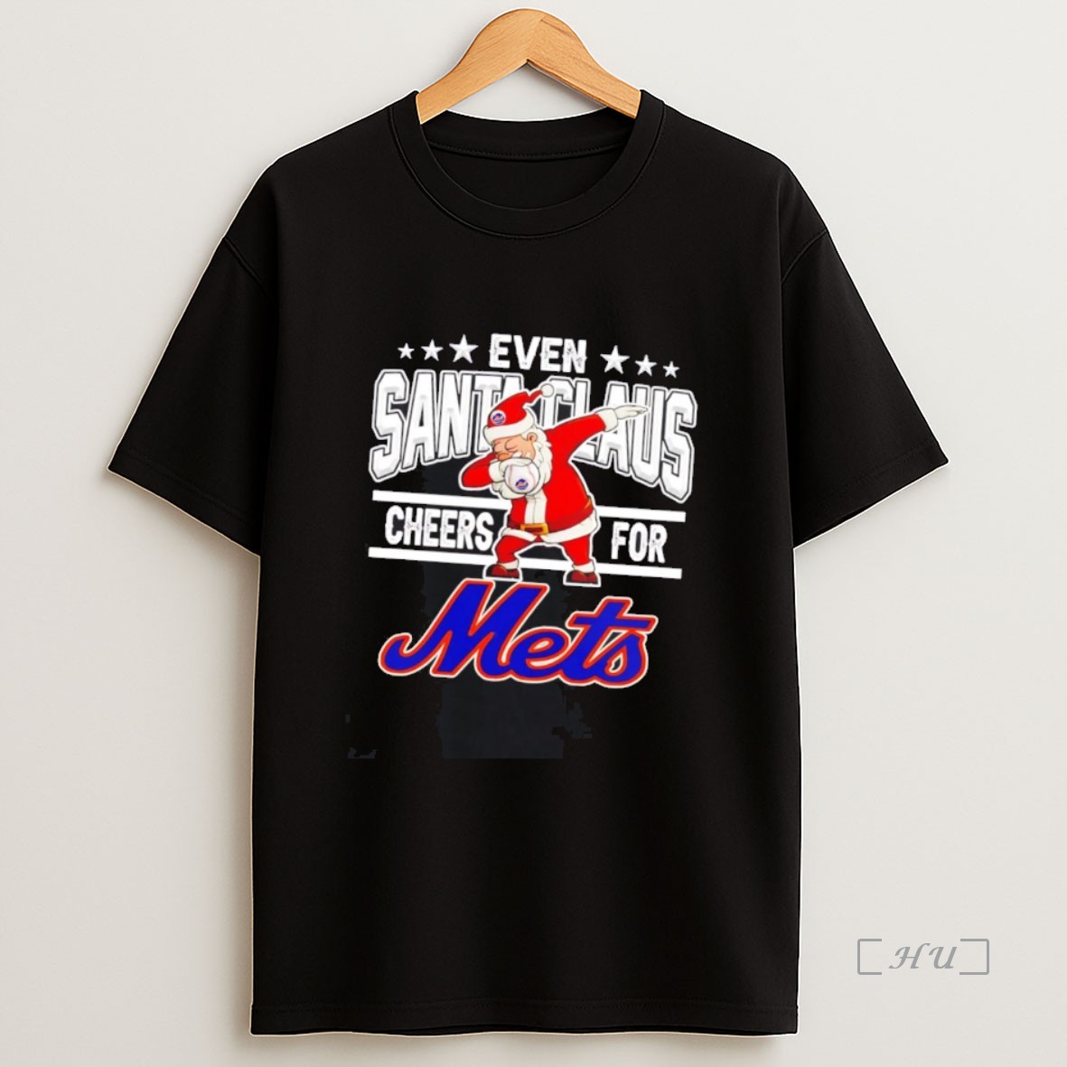 Officials Even Santa Claus Cheers For New York Mets Christmas Premium Shirt Sweatshirt Tee 1