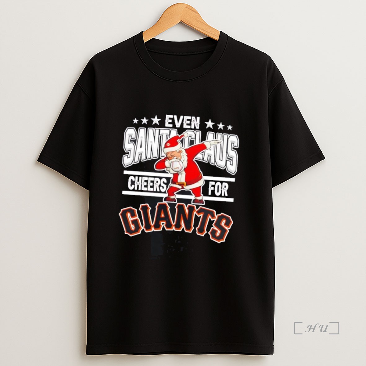 Officials Even Santa Claus Cheers For San Francisco Giants Christmas Premium Shirt Sweatshirt Tee 1