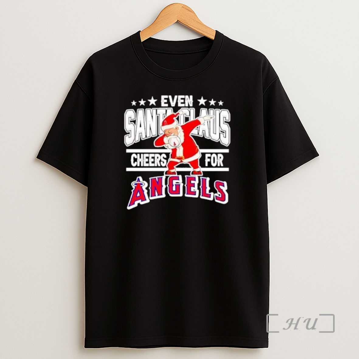 Officials Even Santa Claus Cheers For Los Angeles Angels Christmas 2025 Premium Shirt Sweatshirt Tee