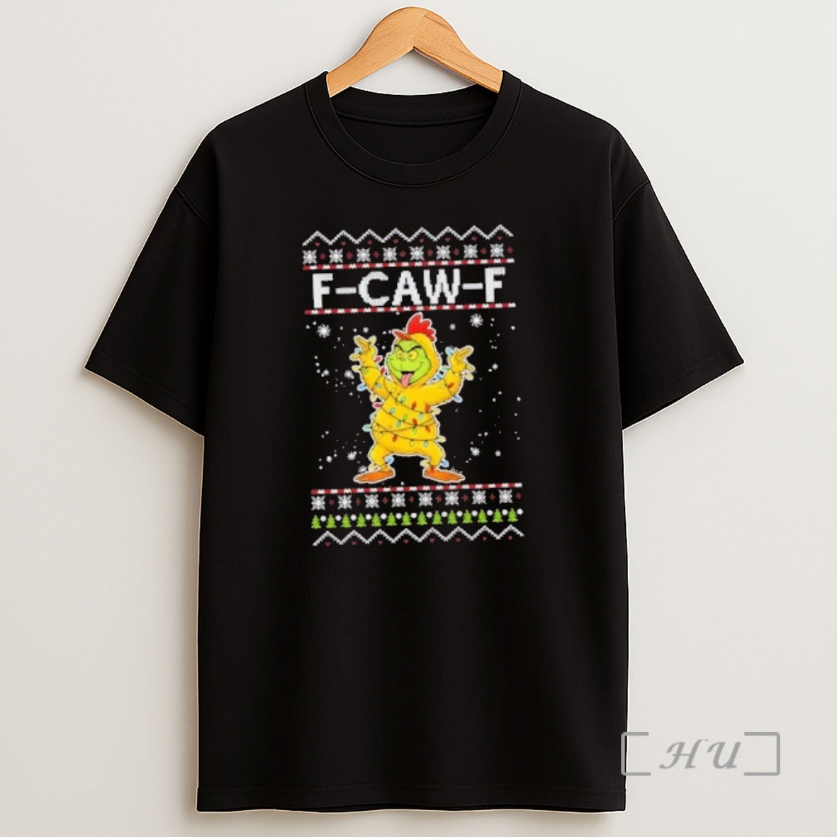Officials F Caw F Grinch Turkey Happy Hallothanksmas Premium Shirt Sweatshirt Tee