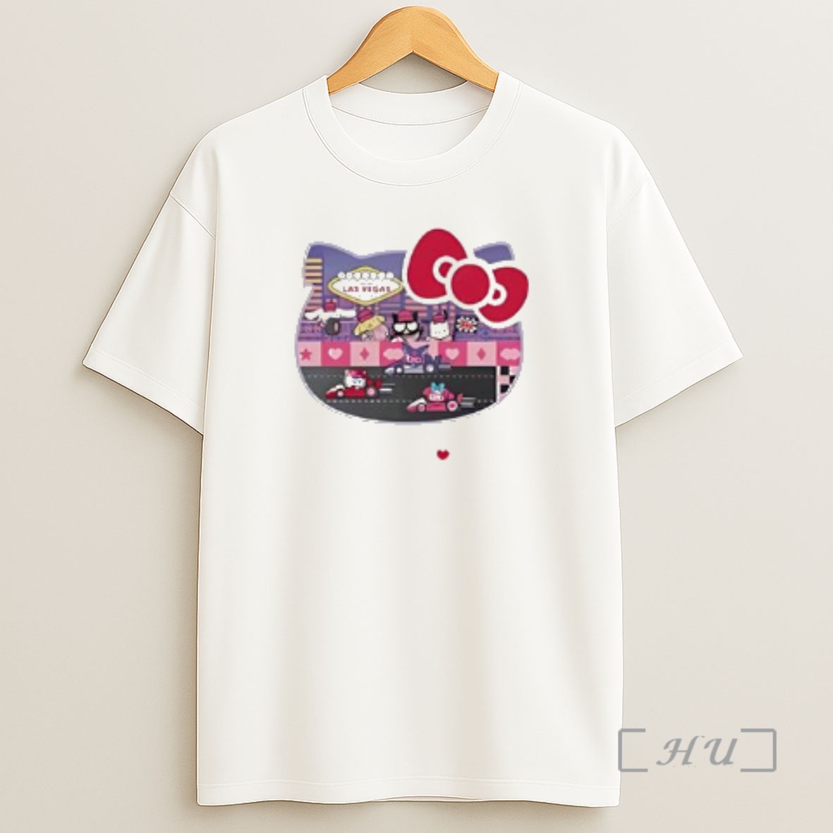 Officials F1 Academy Las Vegas Hello Kitty Racing Premium Shirt Sweatshirt Tee