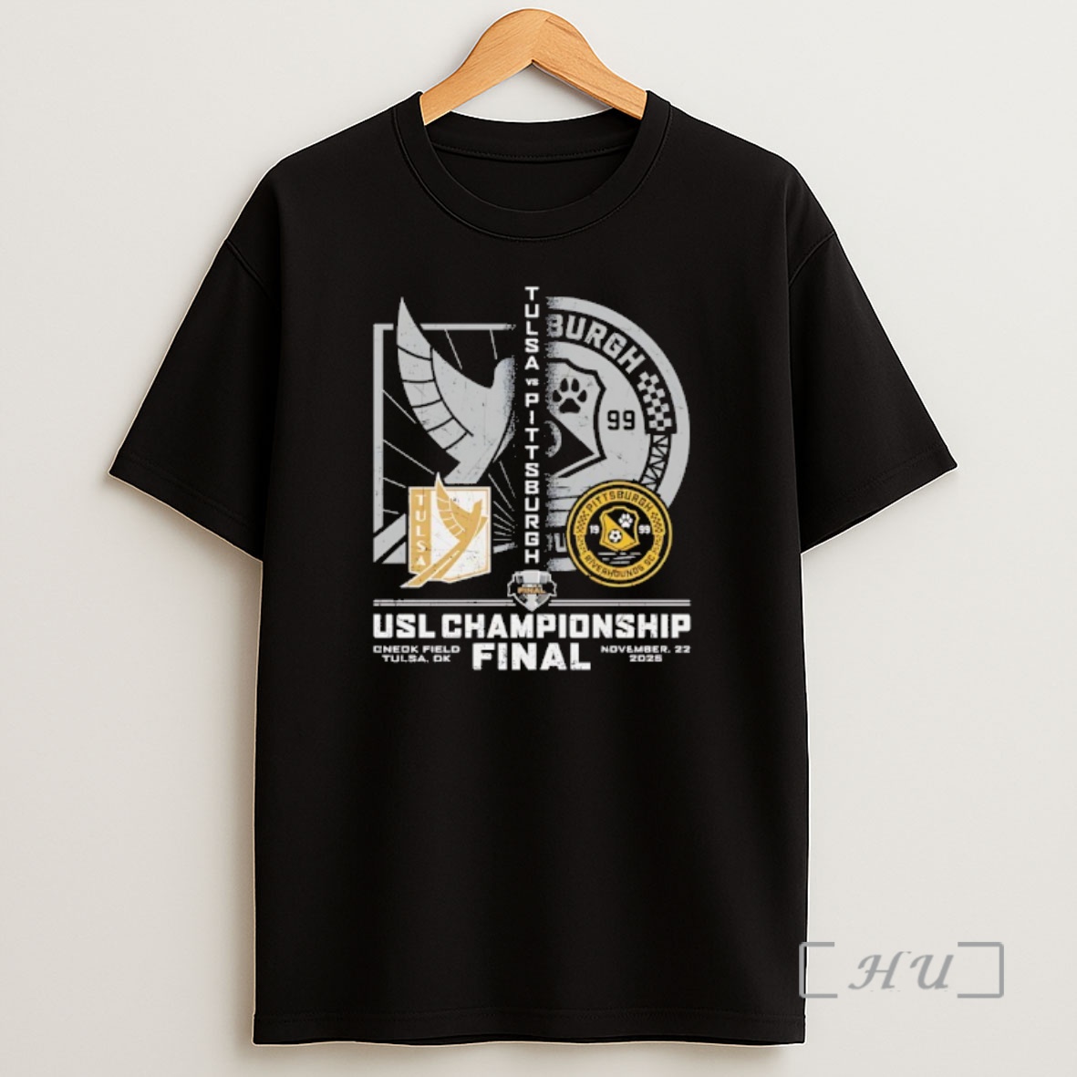 Officials Fc Tulsa Vs Pittsburgh Riverhounds Sc 2025 Usl Championship Final Premium Shirt Sweatshirt Tee