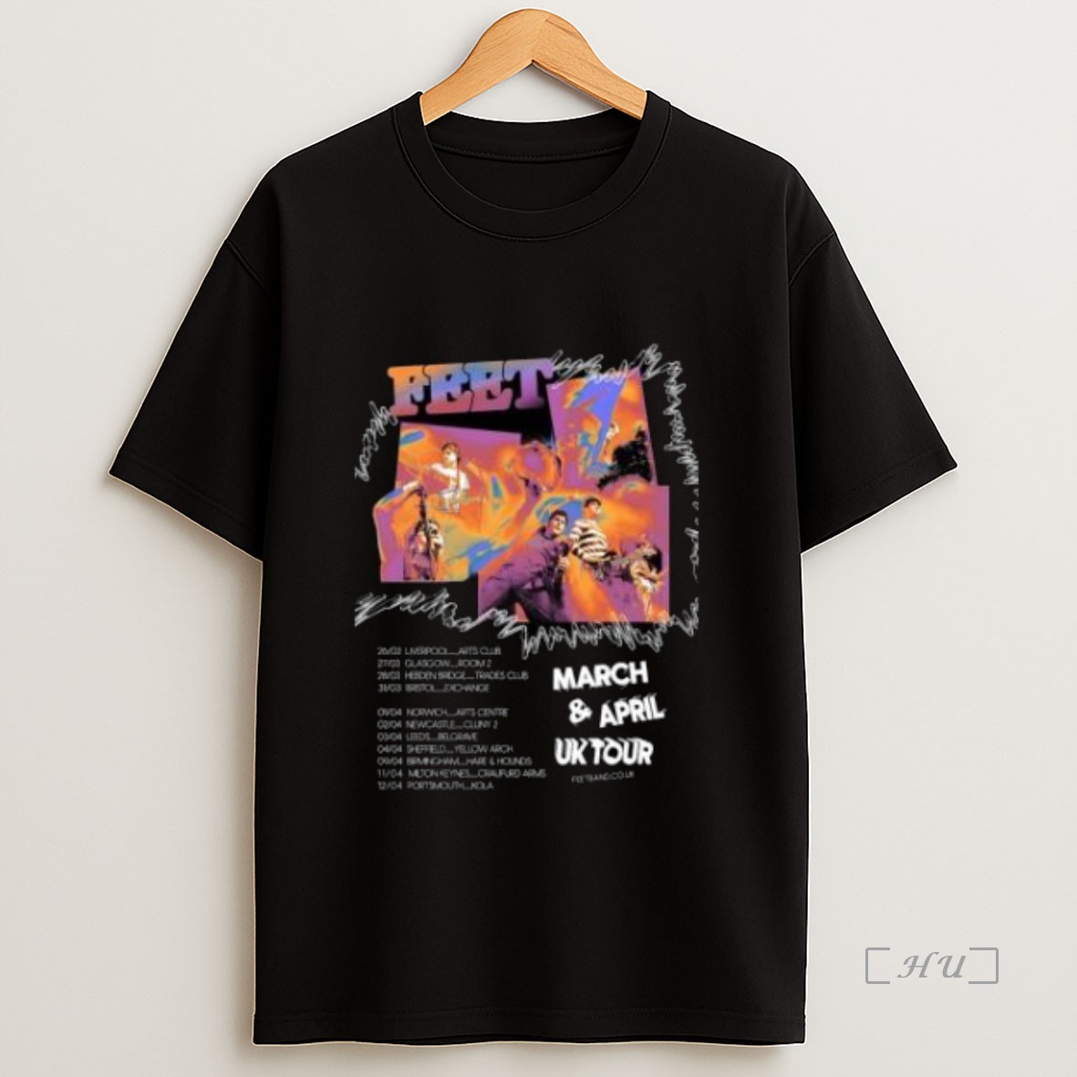Officials Feet March April Uk Tour 2026 Premium Shirt Sweatshirt Tee