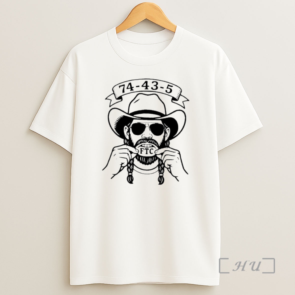 Officials Ftc 74 43 5 A Cowboy Hat Sunglasses Premium Shirt Sweatshirt Tee