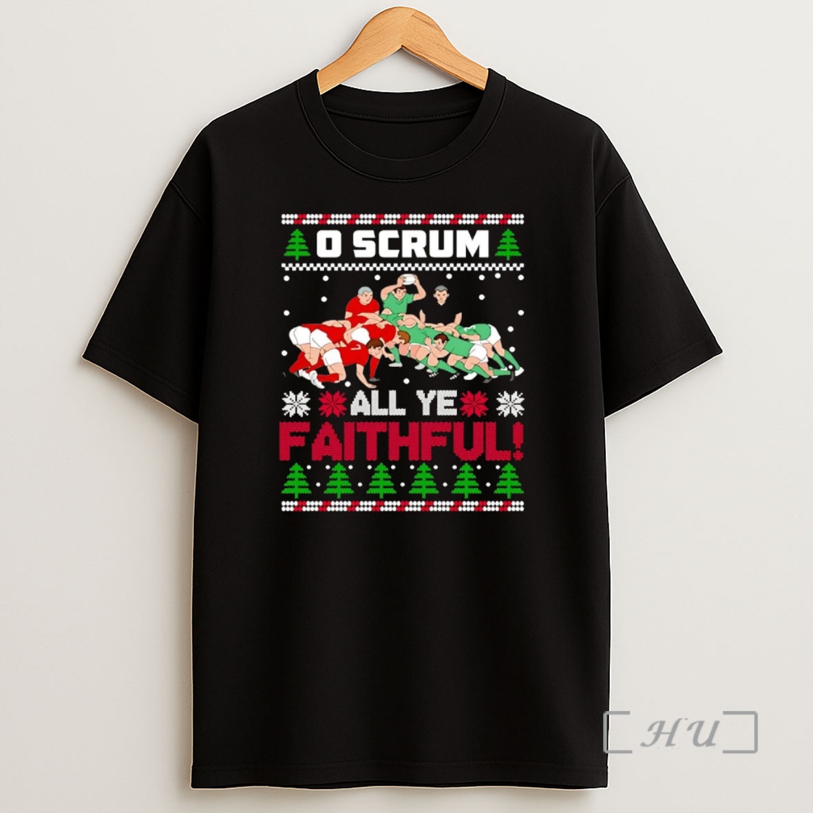 Officials Faithfull Rugby O Scrum All Ye Christmas Premium Shirt Sweatshirt Tee
