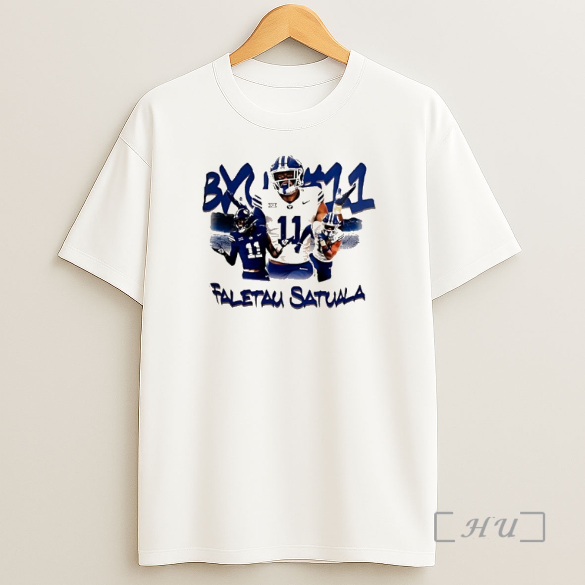 Officials Faletau Satuala Byu Cougars No 1 Player Collage Premium Shirt Sweatshirt Tee