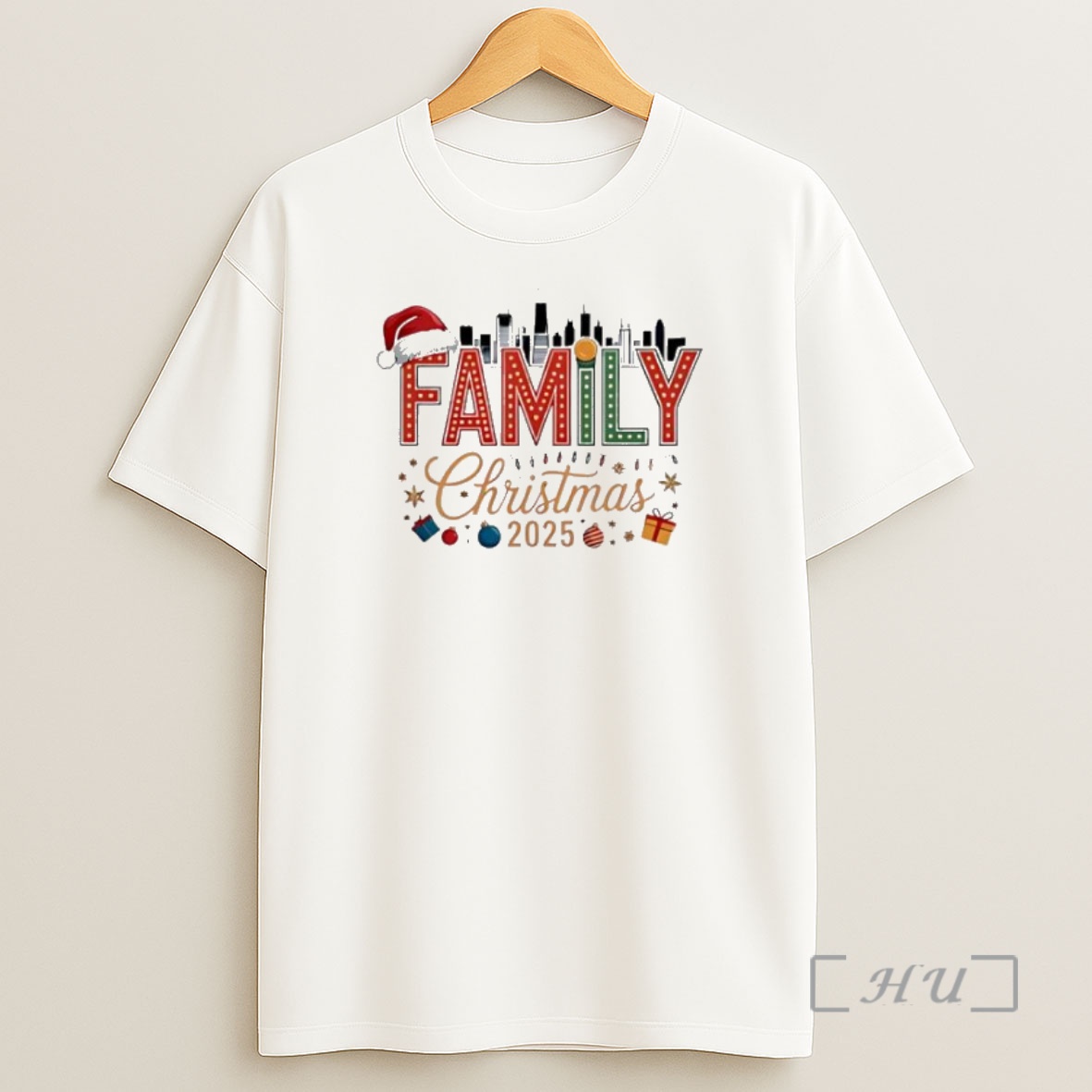 Officials Family Christmas Present Skyline Premium Shirt Sweatshirt Tee