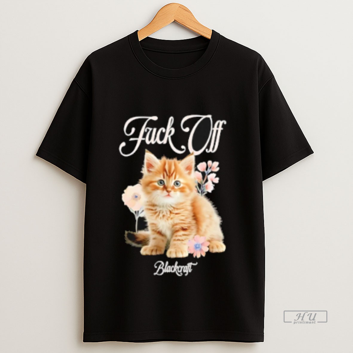 Officials Fck Off Cat Flower Sweatshirt Tee