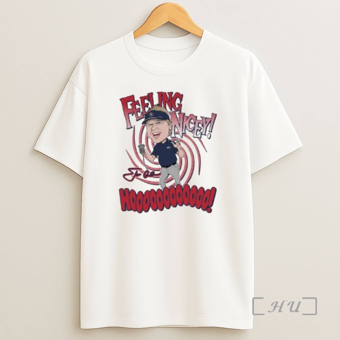Officials Feeling Nicey Hoooooooooooo Circle White Premium Shirt Sweatshirt Tee